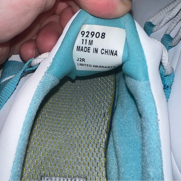 FootJoy FJ Leisure Slip On Golf Shoe White Light Blue 92908 Women Size 11Med - Picture 10 of 10